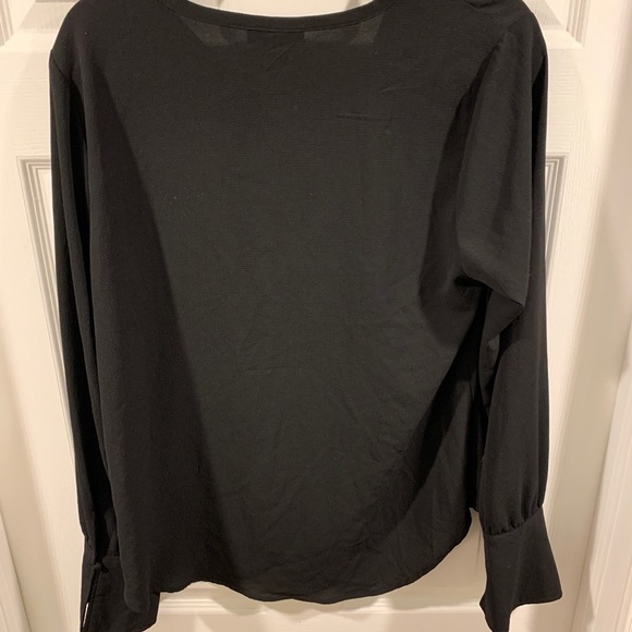 Worn once dressy black top XL - Picture 7 of 7
